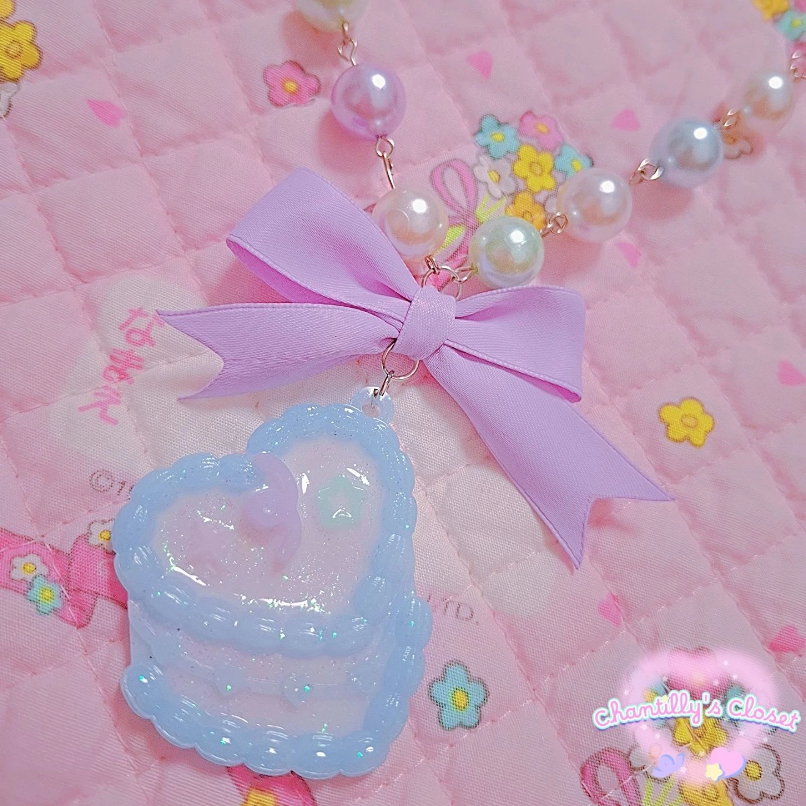 Vintage Cake Pearl Necklace – photo 2